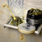 Savon noir huile d’olive & Eucalyptus :250ml accessoirisés