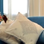 Coussin Brodé à la main